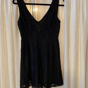 Adorable black lace dress